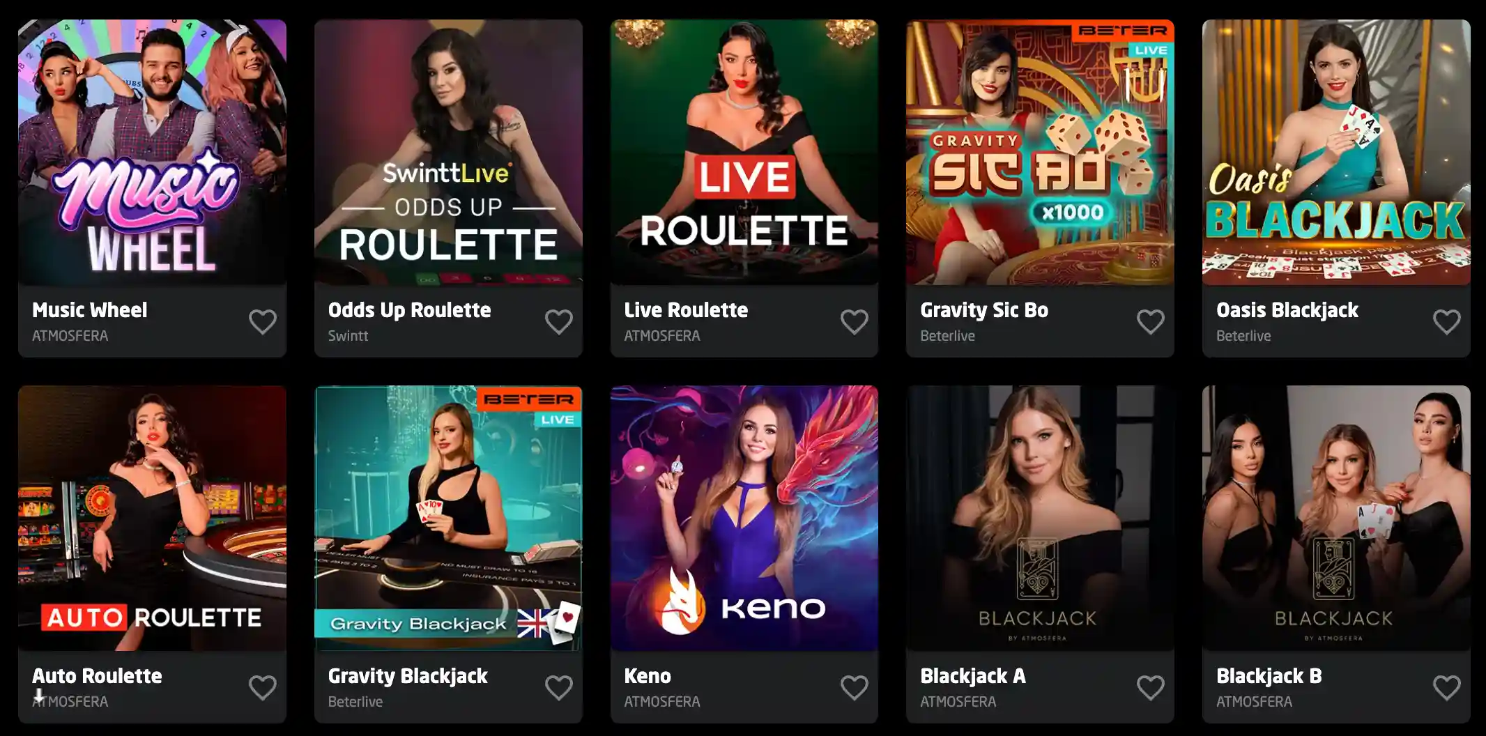 Popular Live Games at Stay Casino